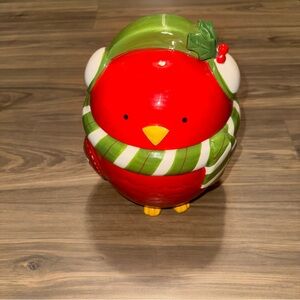 Pier 1 Imports Cardinal Cookie Jar